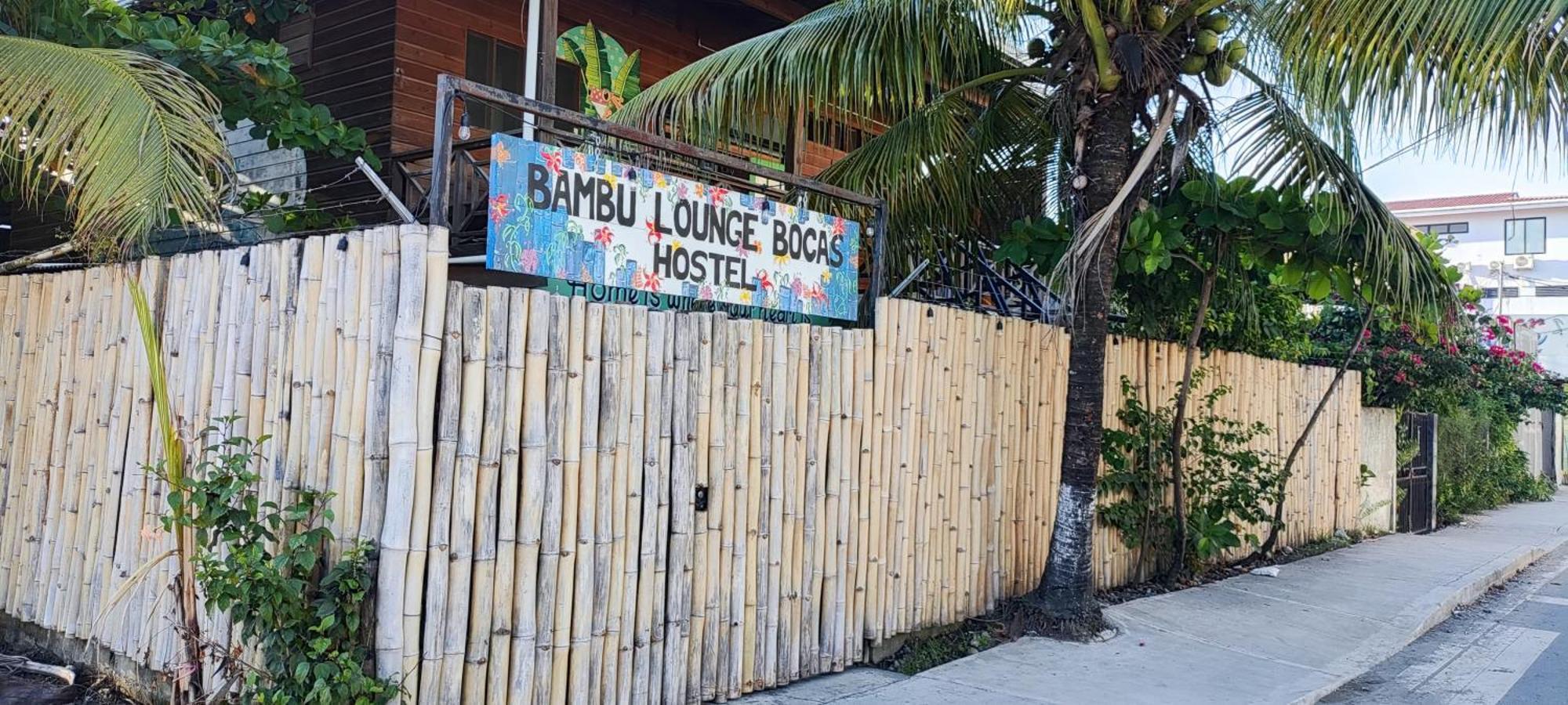 Bambu Lounge Bocas Hostel ボカス・タウン エクステリア 写真